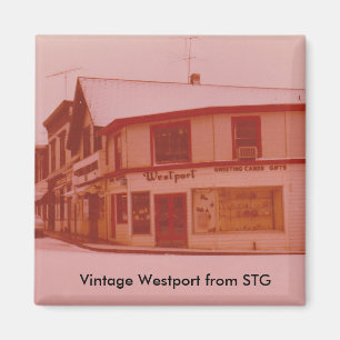 Vintager Westport Magnet - Eisenbahn-Platz