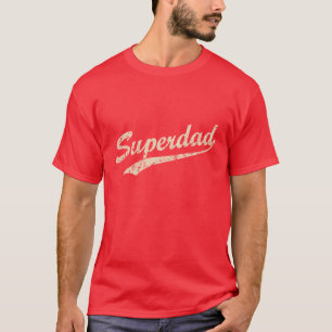 Vintager White Super Vater T - Shirt