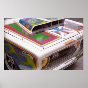 Vintager Widerstand - Hemi Cuda Poster