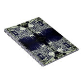 Vintager Wiener Schonbrunner Palast Vieux Laque Ro Notizblock (Rechte Seite)