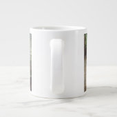 Vintager Wild Black Necked Swan Jumbo-Tasse (Rückseite)