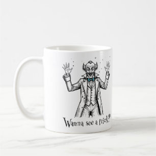 Vintager Wild Mit Augen Illusionist "Willst du ein Kaffeetasse
