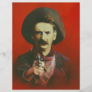 Vintager Wild West Outlaw Flyer