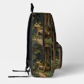 Vintager Wildfroswald Bedruckter Rucksack (Links)