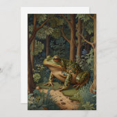 Vintager Wildfroswald Einladung (Vorne/Hinten)