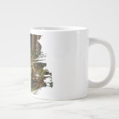 Vintager Wildfroswald Jumbo-Tasse (Rechts)