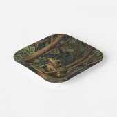 Vintager Wildfroswald Pappteller (Gewinkelt)