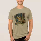 Vintager Wildfroswald Tri-Blend Shirt (Vorderseite)