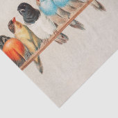 Vintager Wildtierpark Seidenpapier (Ausschnitt)