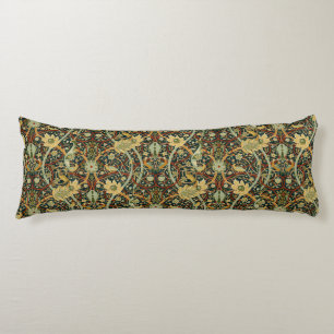 Vintager William Morris Bullerswood-Teppich Seitenschläferkissen