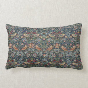 Vintager William Morris Strawberry-Dieb Lendenkissen