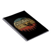 VINTAGER WINDSURFER NOTIZBLOCK (Rechte Seite)