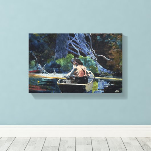 Vintager Winslow Homer Anleitung Leinwanddruck (Insitu (Holzboden))