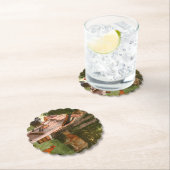 Vintager Winslow-Homer Das Milchmädchen Untersetzer (Vor Ort)