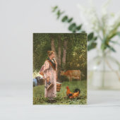 Vintager Winslow-Homer Postkarte (Stehend Vorderseite)