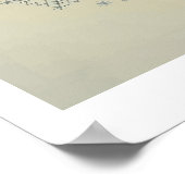 Vintager Winter Skipiste Idaho Poster (Ecke)