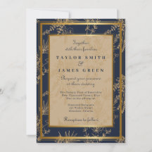 Vintager Winterurlaub Einladungen für Hochzeiten