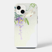 Vintager Wisteria Bird Asian Style