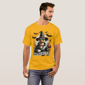 Vintager Witz verducken nicht mit Halloween T-Shirt (Vorne ganz)