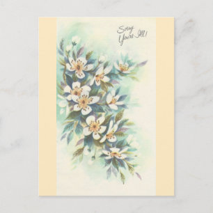Vintager Wohlstand Postkarte