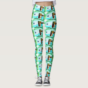 Vintager Wohnwagen Casa Thunder_Cove Leggings