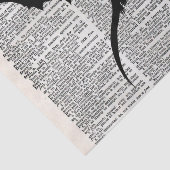 Vintager Wörterbuch-Papier-Drache mittelalterlich Seidenpapier (Ausschnitt)