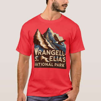 Vintager Wrangell St Elias Nationalpark Eagle TShi T-Shirt