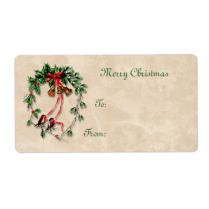 Vintager Wreath-Geschenk-Umbau