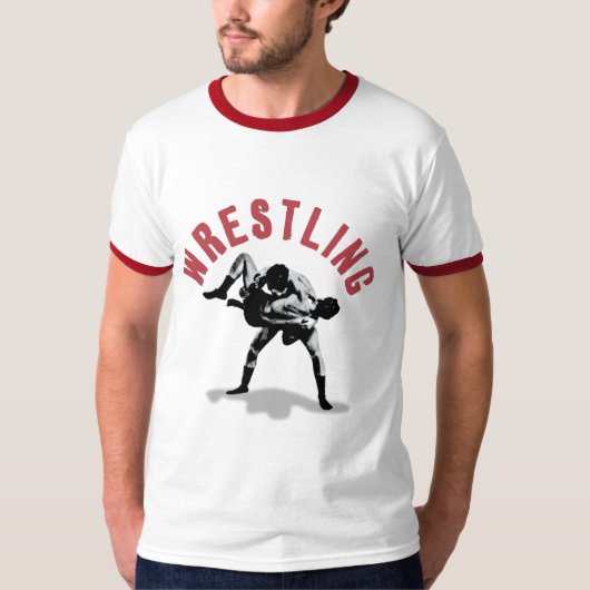 Vintager Wrestling T-Shirt (Vorderseite)