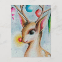 Vintager Xmas-Bambi