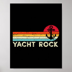 Vintager Yachtrock Poster