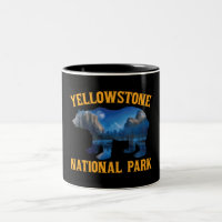 Vintager Yellowstone Nationalpark Bear Wyoming