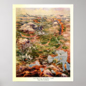 Vintager Yellowstone-Nationalpark Poster (Vorne)