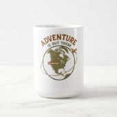 Vintager Yellowstone-T - Shirt Kaffeetasse (Mittel)