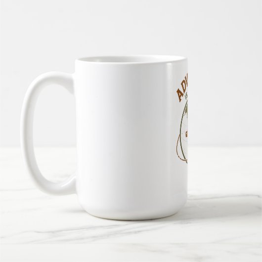 Vintager Yellowstone-T - Shirt Kaffeetasse (Links)