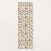 Vintager Yoga Mat Yogamatte (Rückseite)