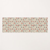 Vintager Yoga Mat Yogamatte (Vorderseite (Horizontal))