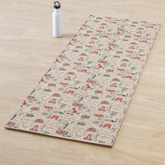 Vintager Yoga Mat Yogamatte (Beispiel)