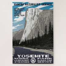 Vintager Yosemite Nationalpark Naturpark Californi