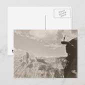 Vintager Yosemite-Nationalpark Postkarte (Vorne/Hinten)