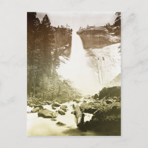 Vintager Yosemite-Nationalpark Postkarte