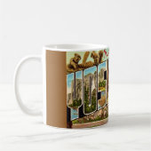 Vintager Yosemite Nationalpark Postkarte Kaffeetasse (Links)