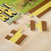 Vintager Yosemite Nationalpark Postkarte Puzzle (Seite)