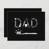 Vintager Zahnarzt Vater Vater Großvater Vater Tag (Vorne/Hinten)