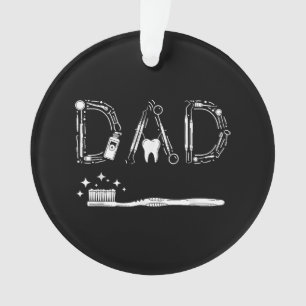 Vintager Zahnarzt Vater Vater Großvater Vater Tag Ornament