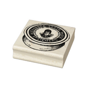 Vintager Zahnpasta Container Gummi Briefmarke Gummistempel