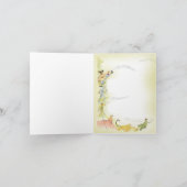 Vintager Zauberer für Oz Baby Shower Danke Karten (Innenseite)