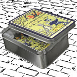 Vintager Zauberer für Oz Buchcover Art, Titelseite Puzzle<br><div class="desc">Vintage Illustration klassische Kindermärchen Titel Titelseite Kunstbild von William Wallace Denslow (1856-1915) aus dem Viktorianischen Era-Geschichtenbuch The Wonderful Wizard of Oz von L. Frank Baum. Der Tinman sitzt mit seiner Axt, hält Händen und spricht mit der Scarecrow, während der feige Löwe um die Buchstaben des Wortes OZ herum gewickelt ist....</div>