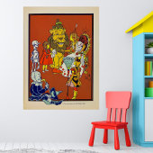 Vintager Zauberer für OZ - Großdruck Poster