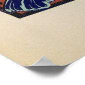 Vintager Zauberer für OZ - Großdruck Poster (Ecke)